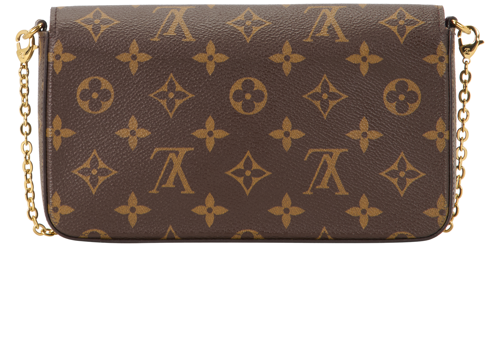 Felicie Pochette, &pound;750, Handbags, Brown, Leather, Back view